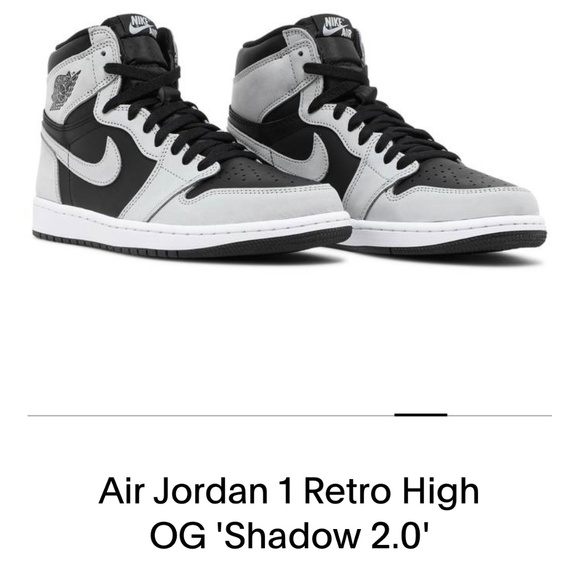 Air Jordan 1 retro High GS OG shadow 2.0